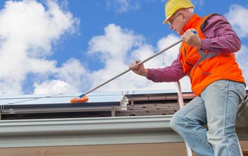 Pogmoor soft wash roof cleaning